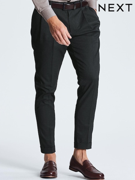 Marineblau/blau - Twin Pleat Trousers (877938) | 11 €