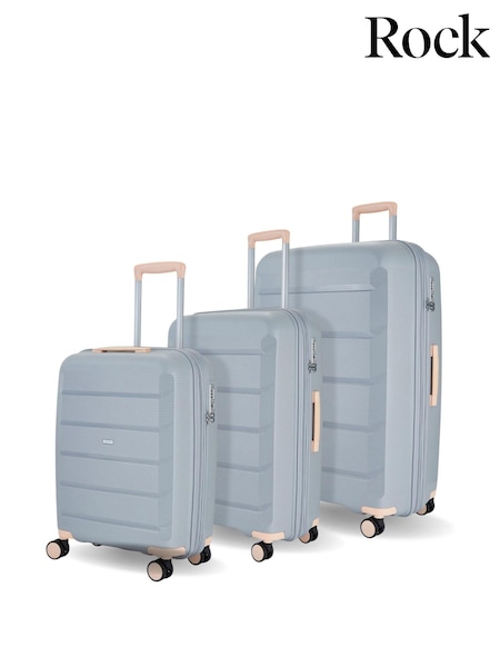 Harmaa - Rock Luggage Tulum Matkalaukut 3 Pieces setti (878017) | €378