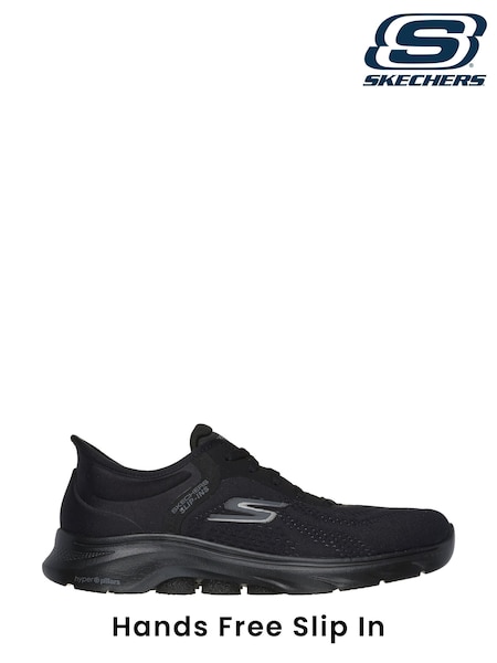 Negro - Skechers Go Walk 7 Valin Slip In Trainers (878315) | 140 €
