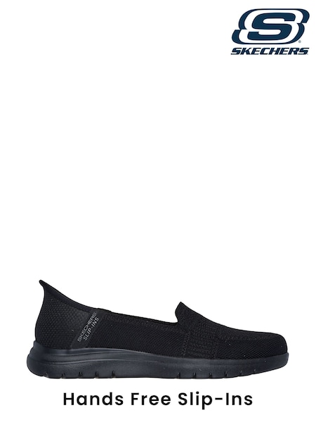 Skechers Black On-The-Go Flex Camellia Trainers (878623) | €106