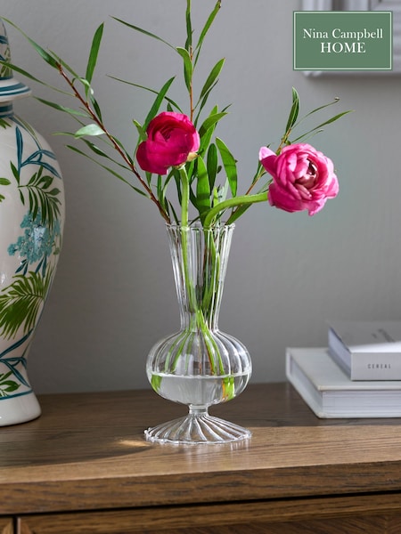 Nina Campbell Clear Stem Vase (878665) | €13.50