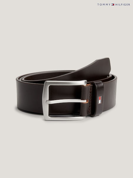 חום - Tommy Hilfiger New Denton Belt (878960) | ‏251‏₪