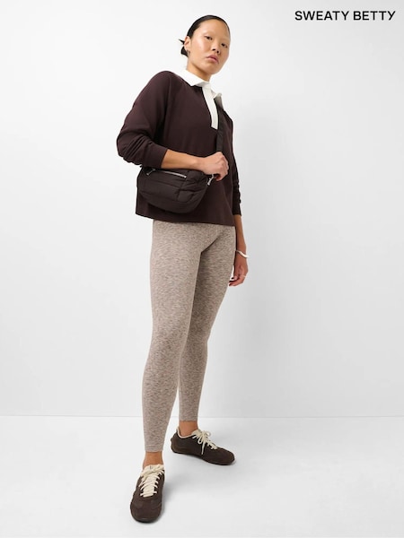 Brown - Sweaty Betty Seamless Space Dye Leggings