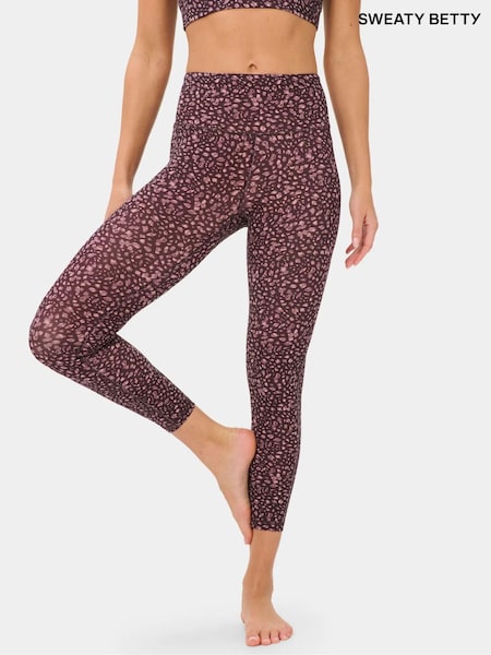 Brown Dot Print - Sweaty Betty Ultimate Studio Leggings