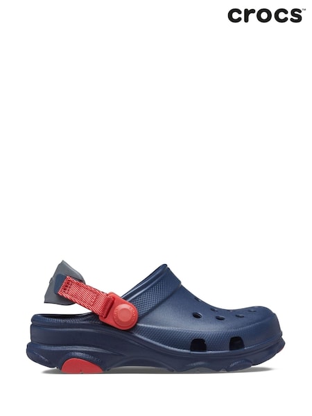 Crocs Navy Kids All Terrain Clogs (880311) | €13