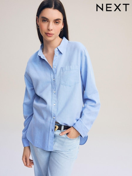 Chambray bleu - Casual Boyfriend 100% Coton Chemises de nuit (880315) | € 12