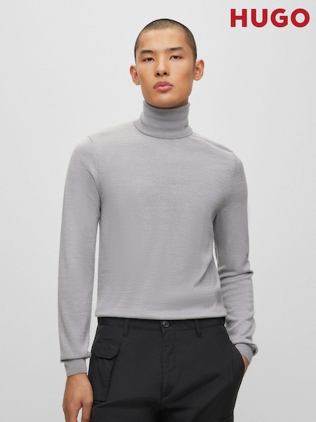 HUGO Virgin Wool Roll Neck Knitted Jumper (881253) | €82