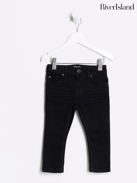 River Island Black Boys Skinny Jeans (881569) | €19