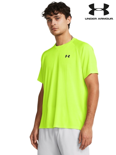 Under Armour Green Grey Tech Textured T-Shirt (882017) | AED87