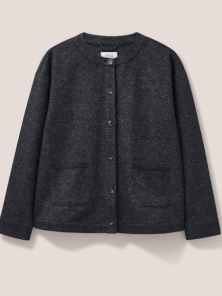 White Stuff Grey Adele Jersey Jacket (882310) | €61