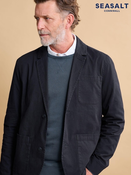 Seasalt Cornwall Mens Towen 100% Cotton Blazer (882445) | 166 €