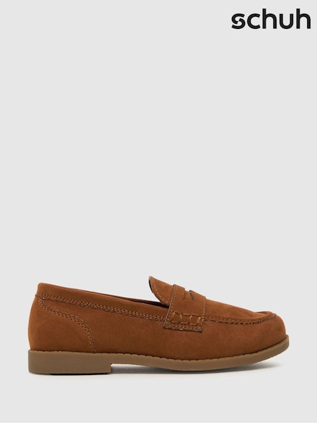 Schuh Junior Lightning Brown Loafers (882756) | 139 QAR
