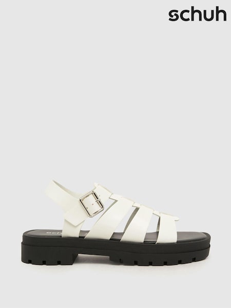 Valkoinen - Schuh Tobin Chunky Gladiator Sandals (883248) | €46