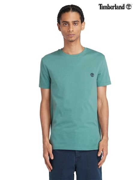 Зеленый - Timberland Dunstan River Short Sleeve T-Shirt (884265) | €16