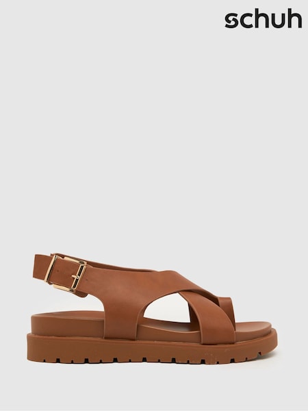 بني - Schuh Thora Toe Loop Sandals (884438) | ‏116 د.إ.‏