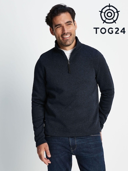 Azul - Tog 24 Pearson Knit Look Quarter Zip Fleece (884852) | 50 €