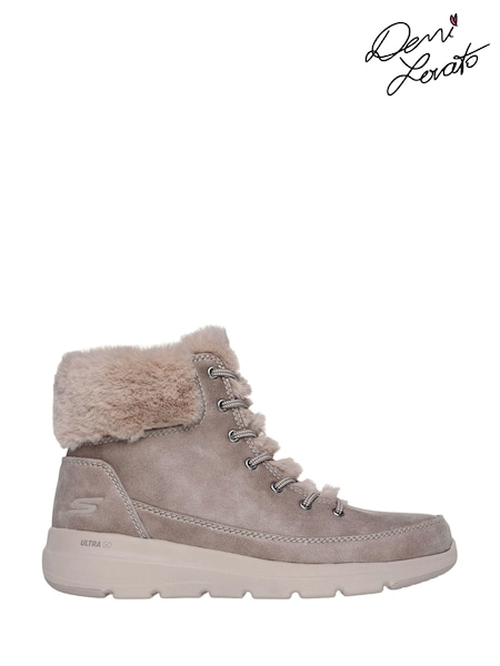 طبيعي، بني: - Skechers Womens Glacial Ultra Boots (885252) | ‏301 د.إ.‏