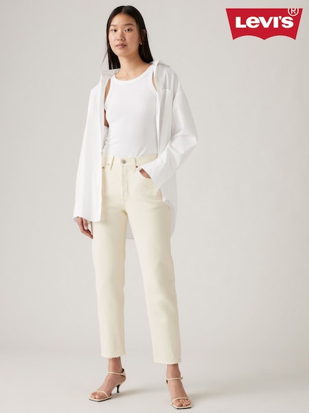 Белый - Levi's® 501® Crop Jeans (885377) | €133