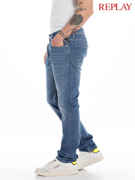 Replay Rocco Relaxed Straight Fit Jeans (885489) | OMR36 - OMR38