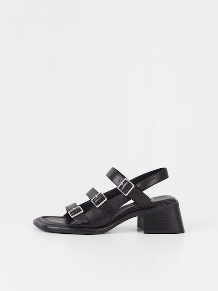Vagabond Ines Buckle Black Sandals (885753) | €56