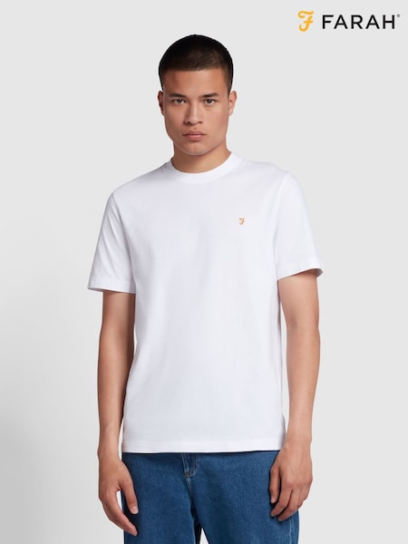 Blanco - Farah Danny Short Sleeve T-Shirt (886479) | 45 €