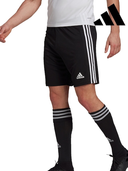 adidas Black Squadra Shorts (886658) | 49 QAR