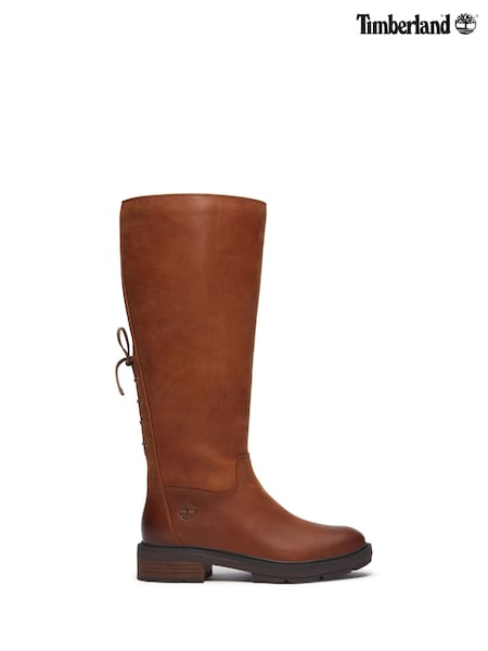 Timberland Brown Brimfield Tall Zip-Up Boots (887172) | R$ 2,125