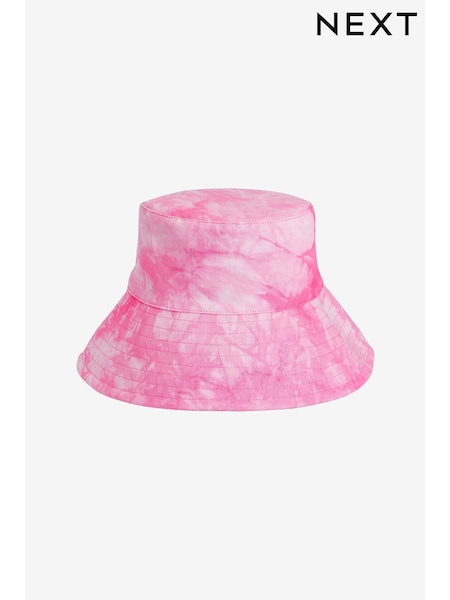 Pink Tie Dye Bucket Hat (1-16yrs) (888184) | AED15 - AED24