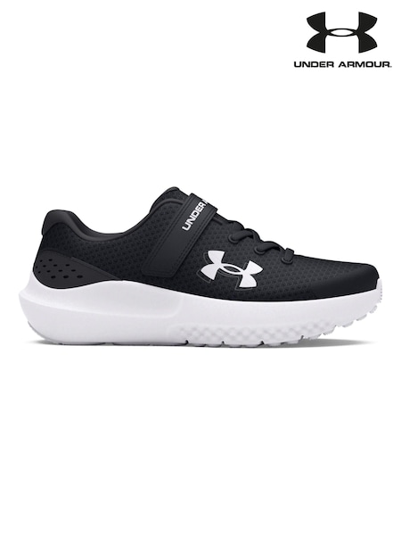 שחור/לבן - Under Armour Surge 4 Trainers (888295) | ‏166‏₪