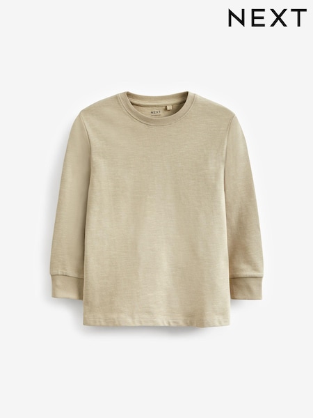 Stone Long Sleeve Cosy T-Shirt (3-16yrs) (888789) | R$ 50 - R$ 80