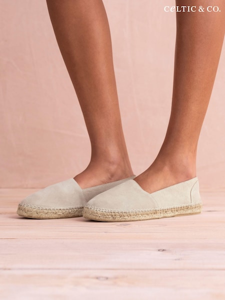 Celtic & Co. Natural Flat Slip Espadrille (889518) | €49