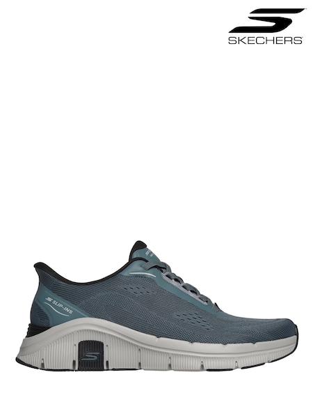 Grey - Regular Skechers Relaxed Fit Flex Zayder Trainers