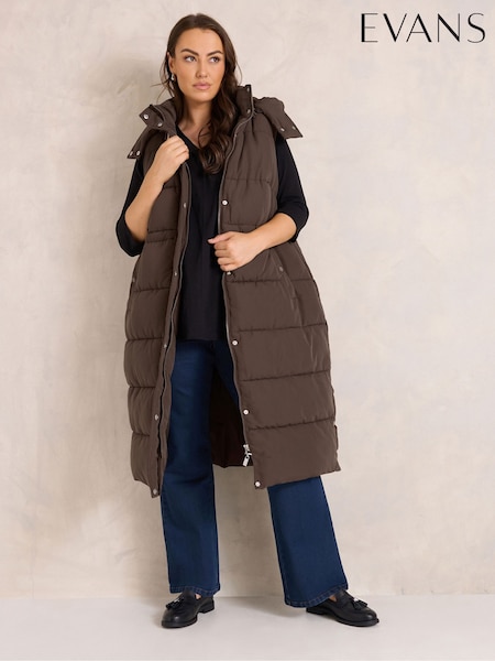Brun - Evans Maxi Gilet