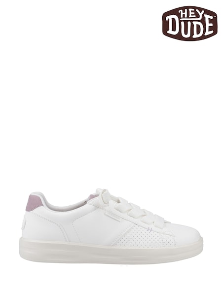 White - Heydude Karina Duo Classic Trainers