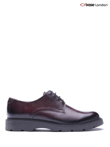 Brown - Regular Base London Vector Lace Up Shoes