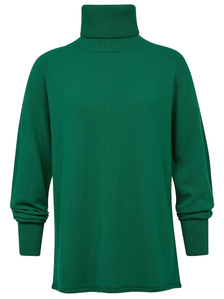Celtic & Co. Green Geelong Slouch Roll Neck Jumper (890098) | €83