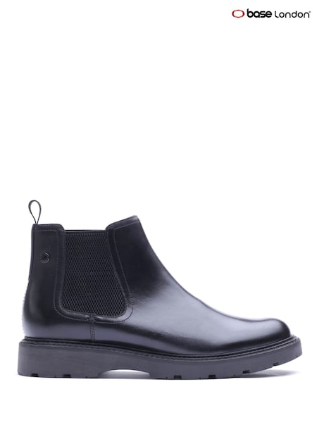 Negro - Regular Base London Echo Chelsea Boots