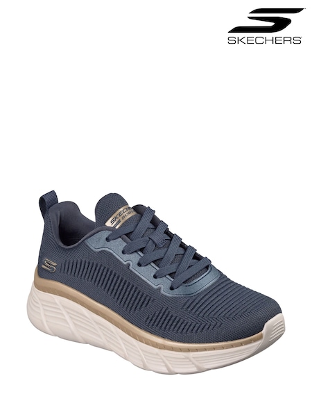 Blue - Skechers Bobs B Flex Hi Flying Trainers