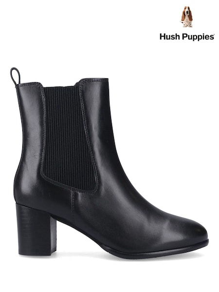 Schwarz - Hush Puppies Camellia Heeled Boots
