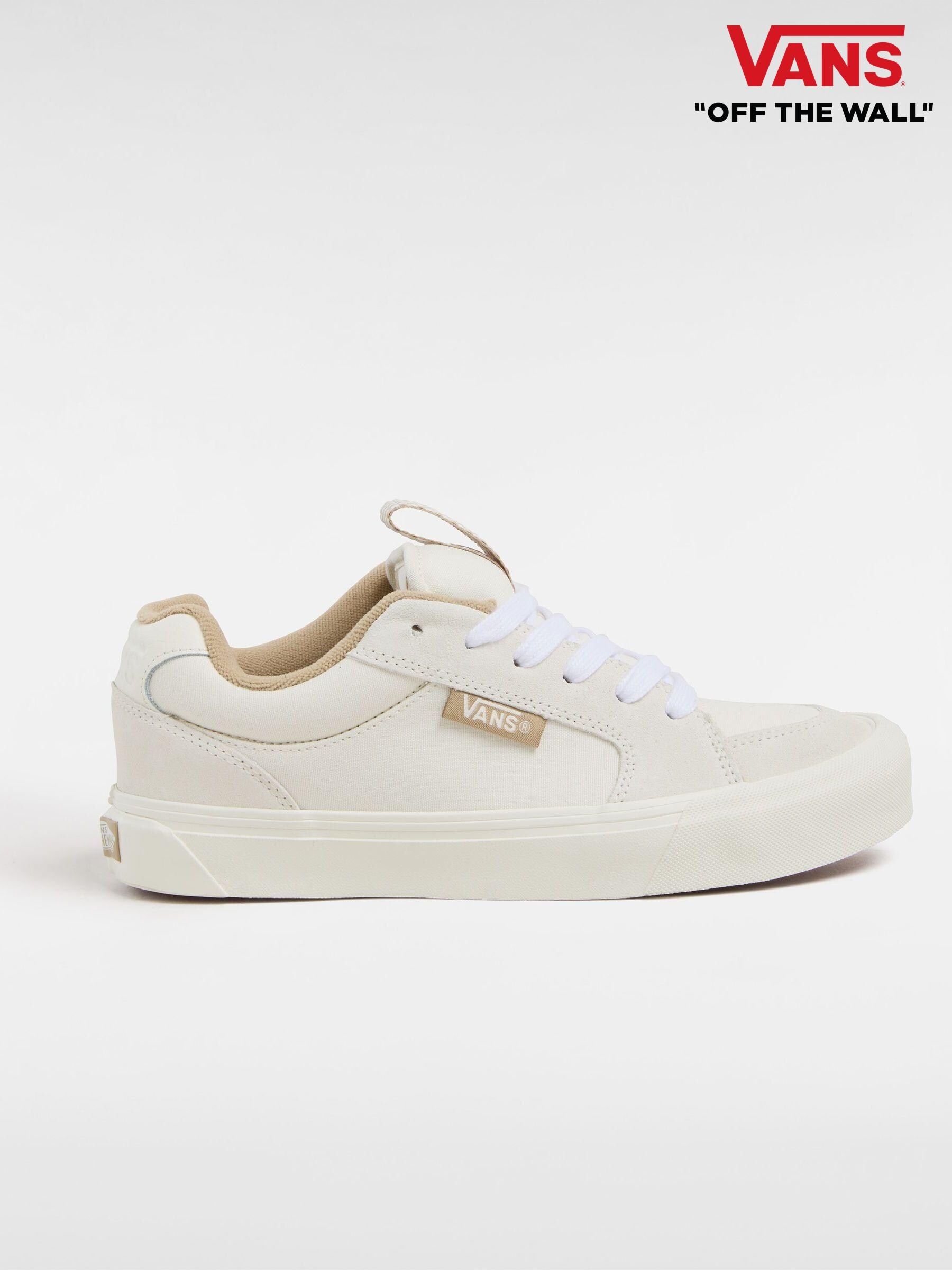 Cream leather vans new arrivals