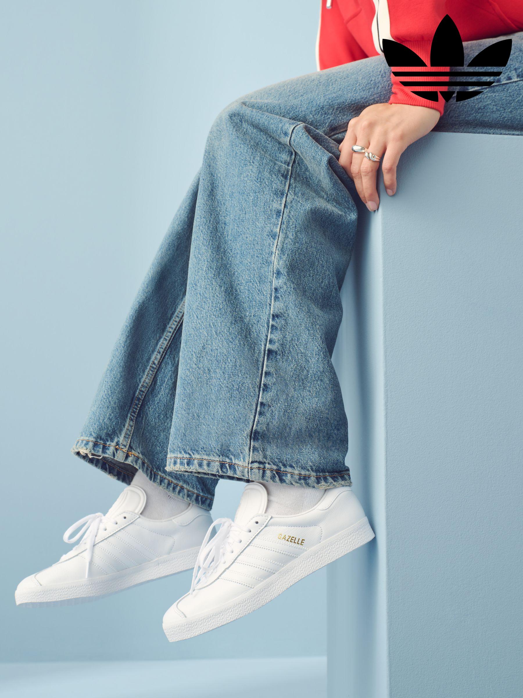 Women s Adidas Originals White Adidas Originals Gazelle Footwear Next Romania