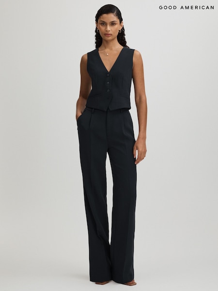 Good American High Rise Pleat Front Trousers (892096) | 275 €