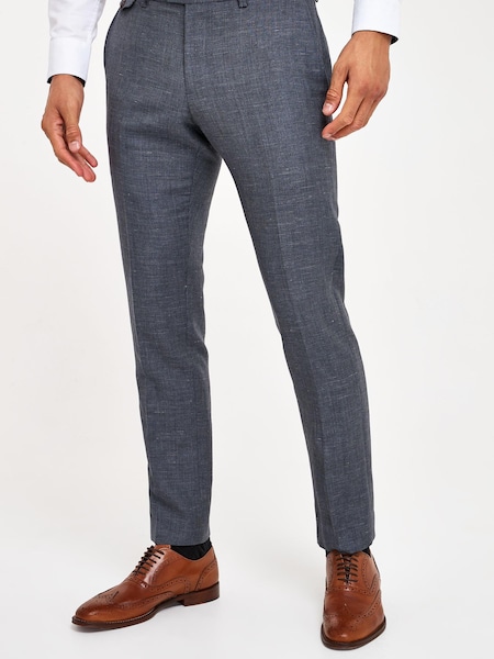 Slim Fit Joules Wool/Linen Suit: Trousers (892533) | € 26