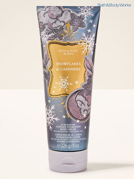 Snowflakes and Cashmere - Bath & Body Works Ultimate Hydration Body Cream 226g