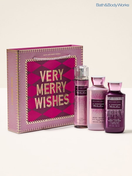 A Thousand Wishes - Bath & Body Works Gift Set (worth £52)