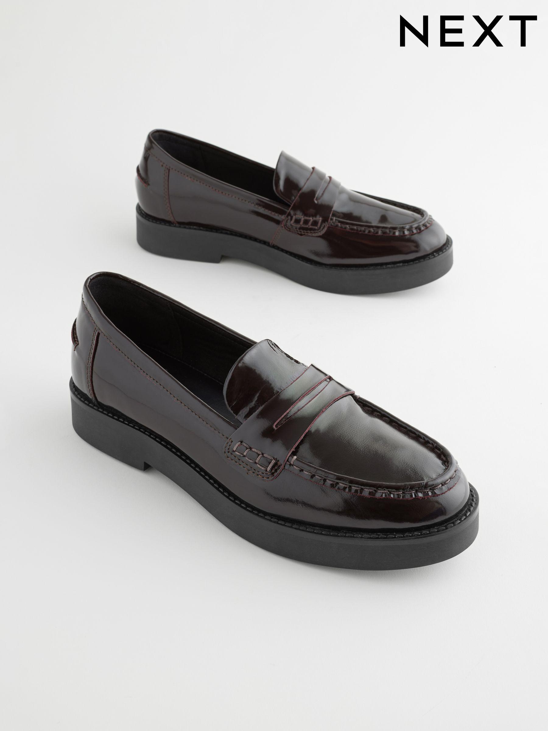 Next heeled loafers hotsell