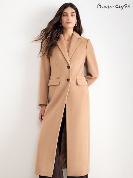 Brown - Phase Eight Lydia Maxi Coat