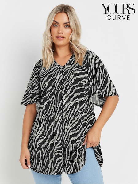 Yours Curve Spot Print Swing Top (894658) | ‏121‏₪