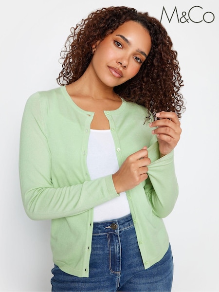 M&Co Knitted Button Down Cardigan (894950) | € 36
