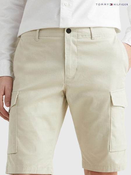 Natural - pantaloni scurți cargo Tommy Hilfiger 1985 John (897434) | 354 LEI